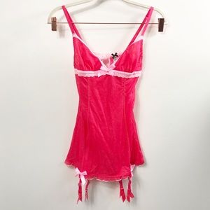 Victoria’s Secret  teddy with garter